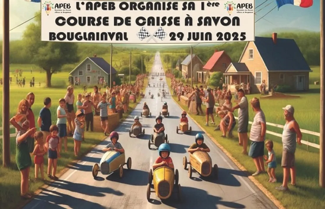 BOUGLAINVAL - Course de caisse à savon