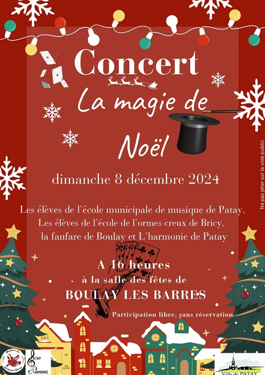BOULAY-LES-BARRES (45) - Concert : La magie de Noël
