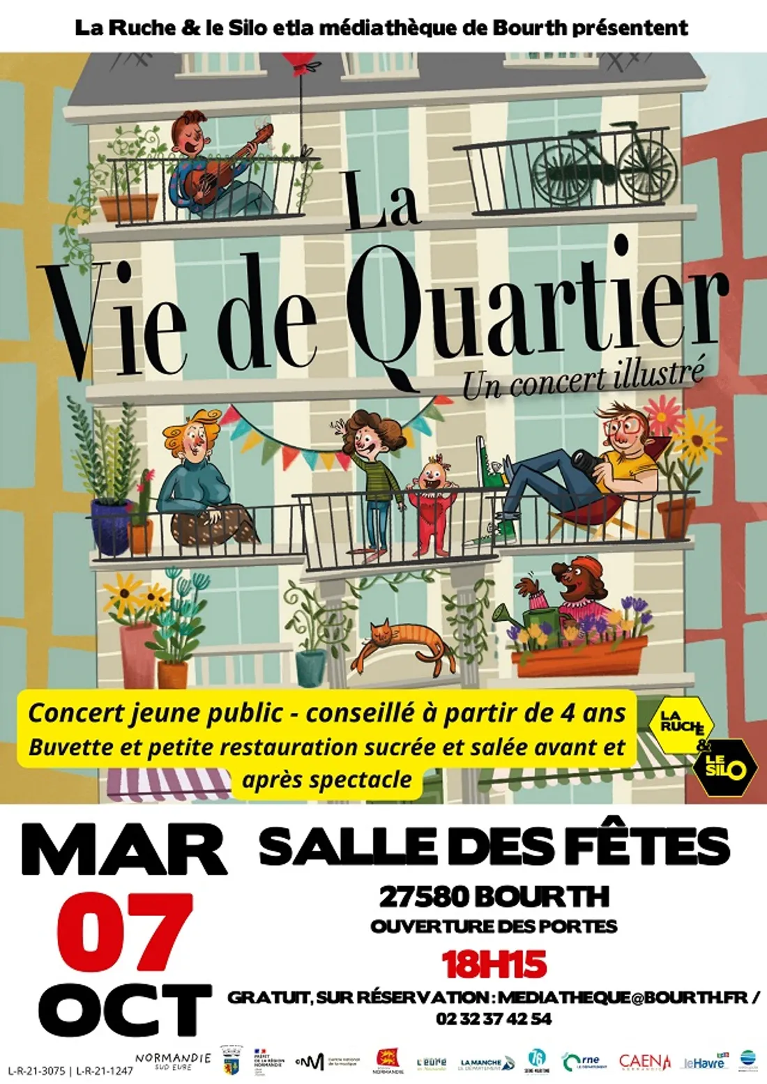 BOURTH (27) - Concert : La Vie de Quartier