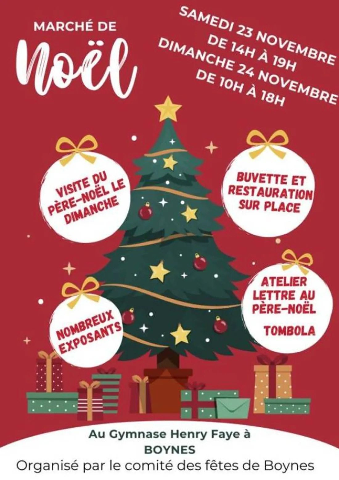 BOYNES (45) - Marché de Noël