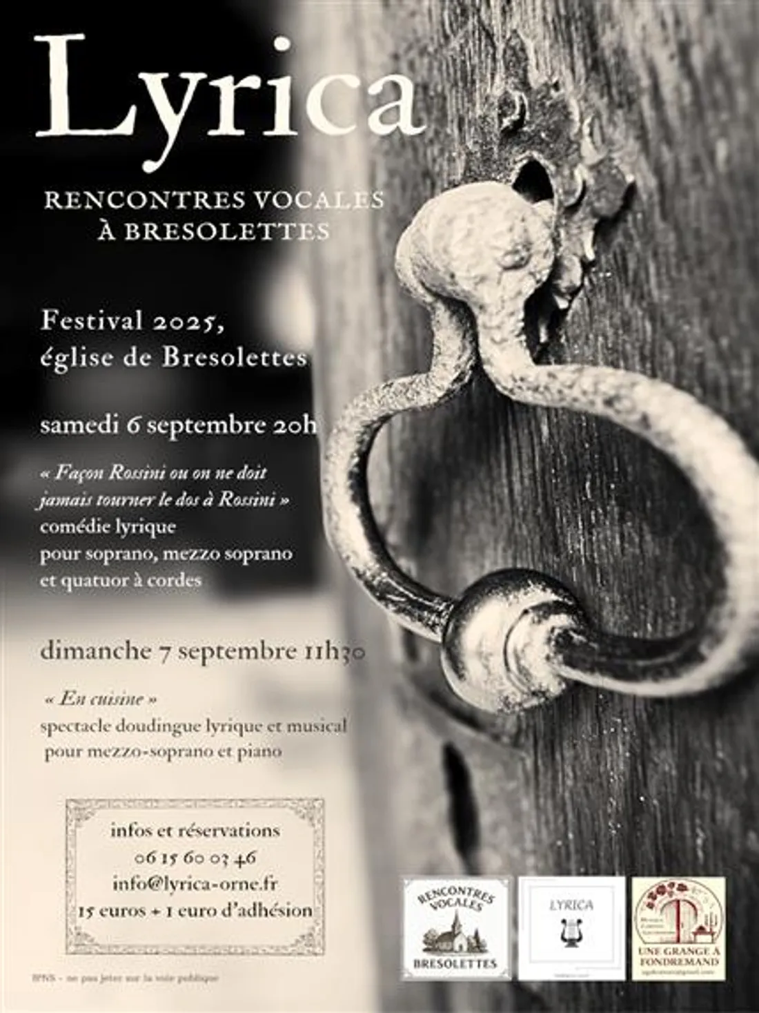 BRESOLETTES (61) - Festival Rencontres Vocales Lyrica