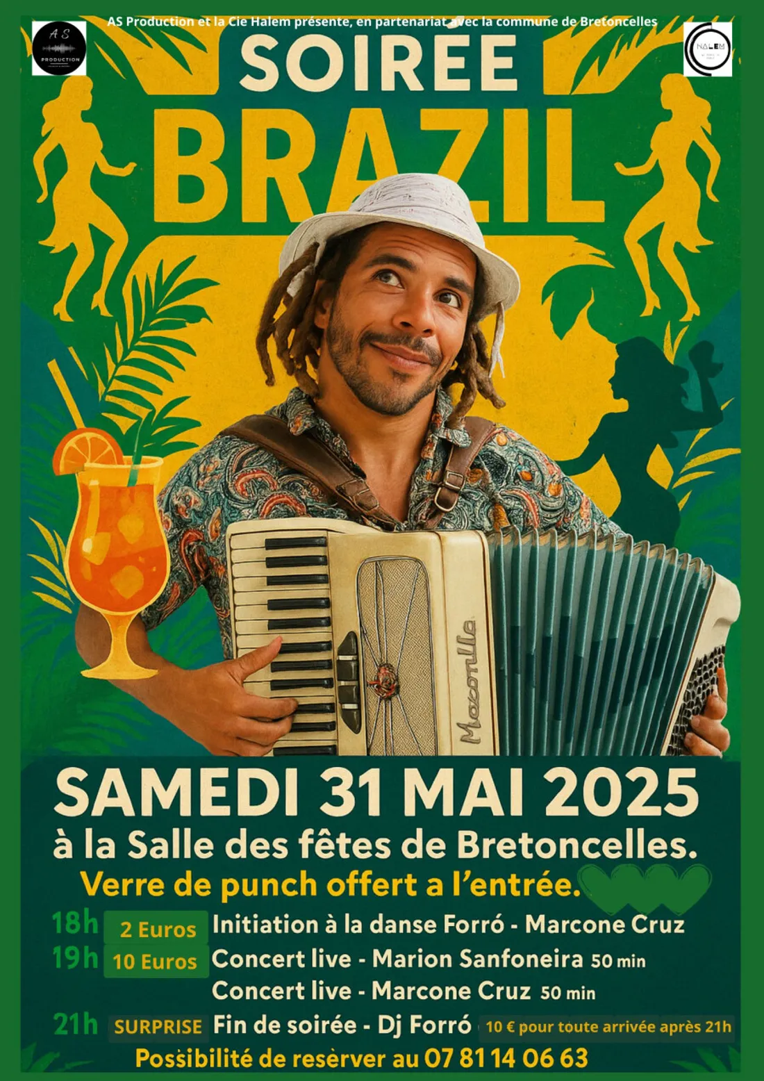 BRETONCELLES (61) - Soirée Brazil