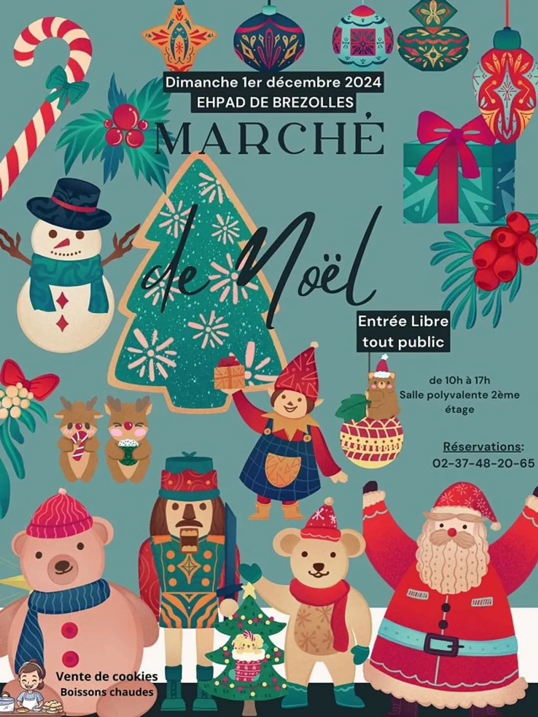 BREZOLLES - Marché de Noël de l'Ehpad