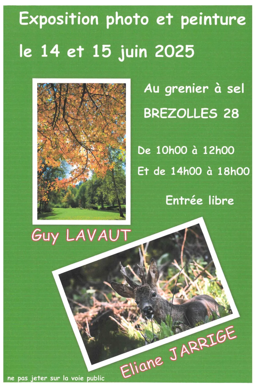 BREZOLLES - Exposition photo et peinture