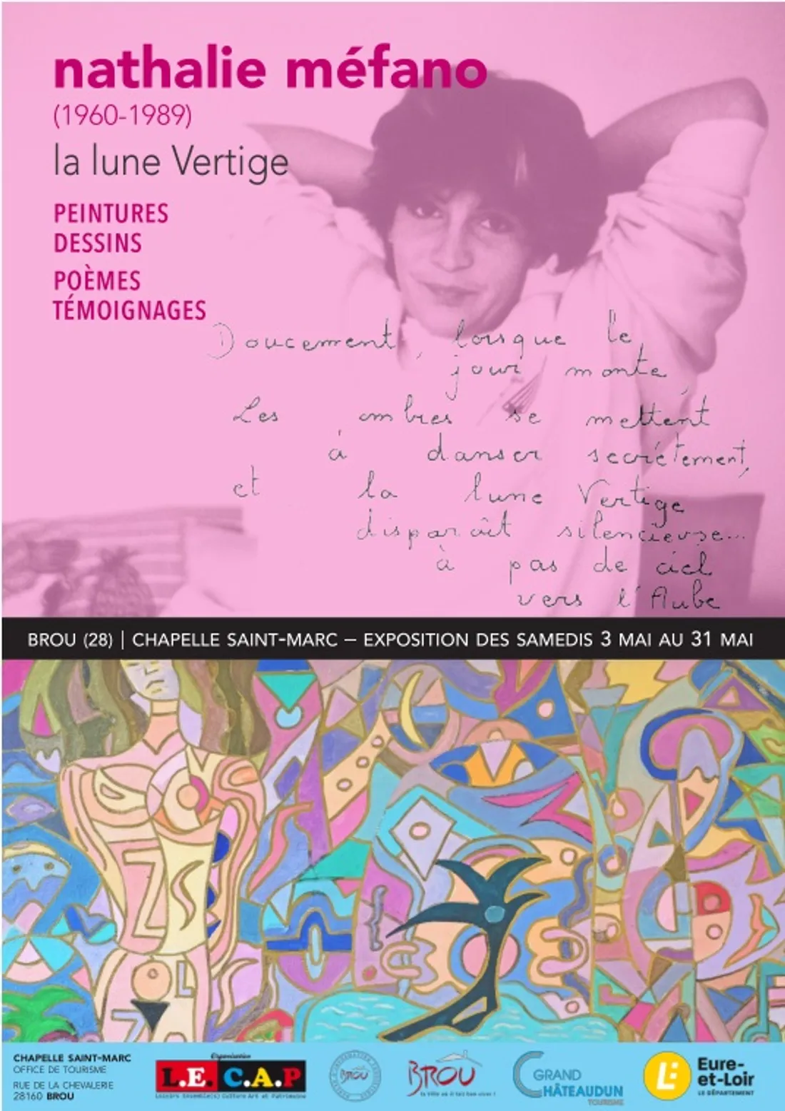 BROU - Exposition hommage : Nathalie Méfano (1960-1989)