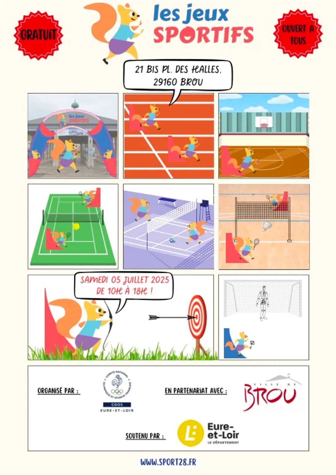 BROU - Les Jeux Sportifs