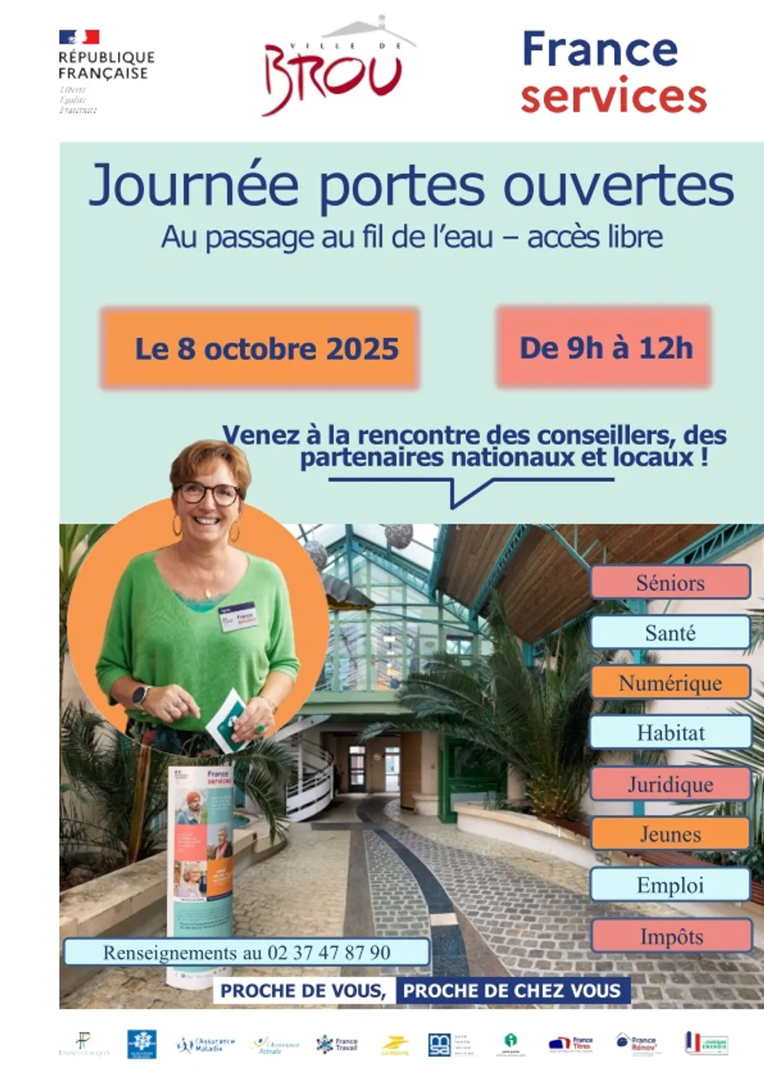 BROU - Journée portes ouvertes France Services