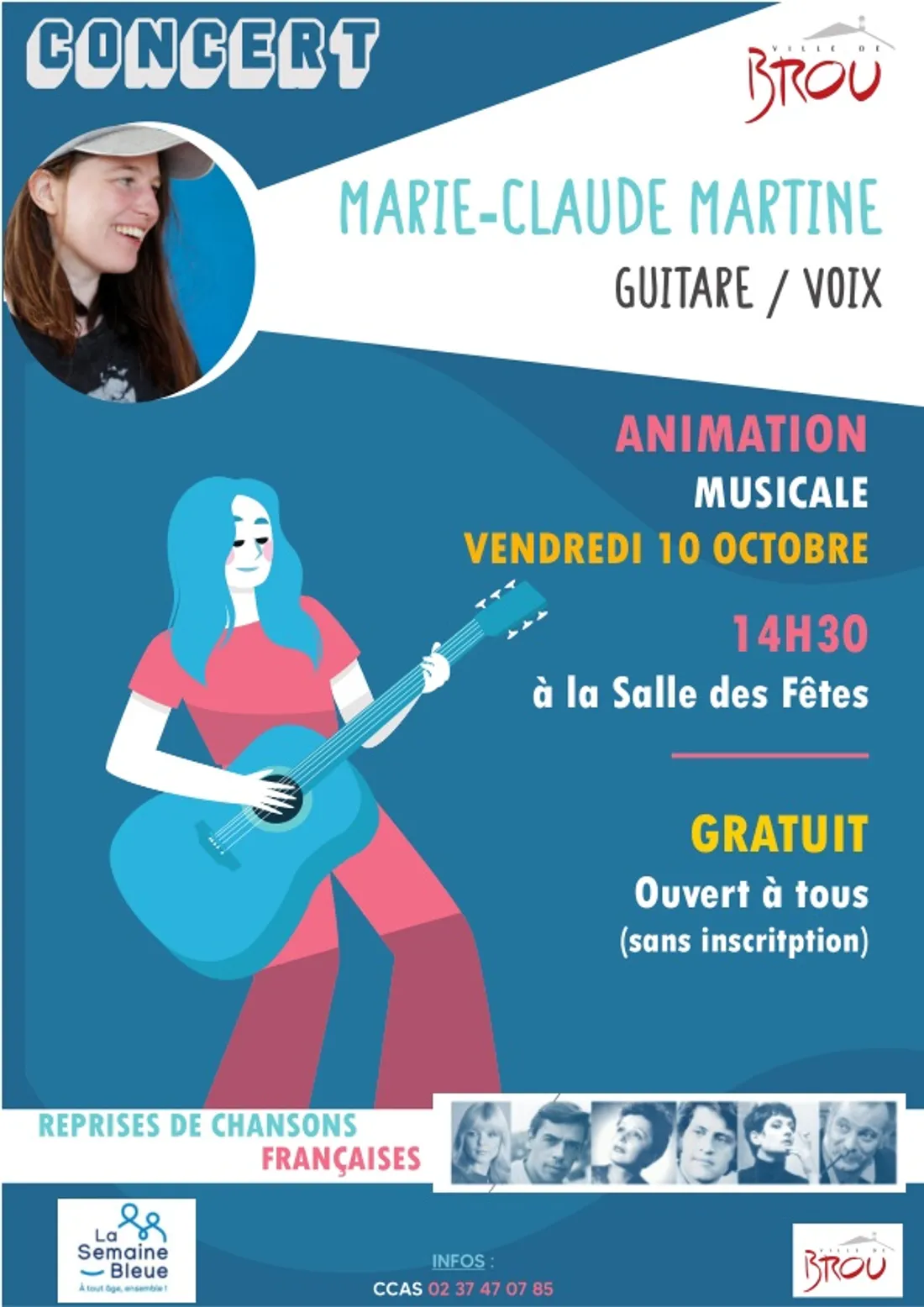 BROU - Concert : Marie-claude Martine