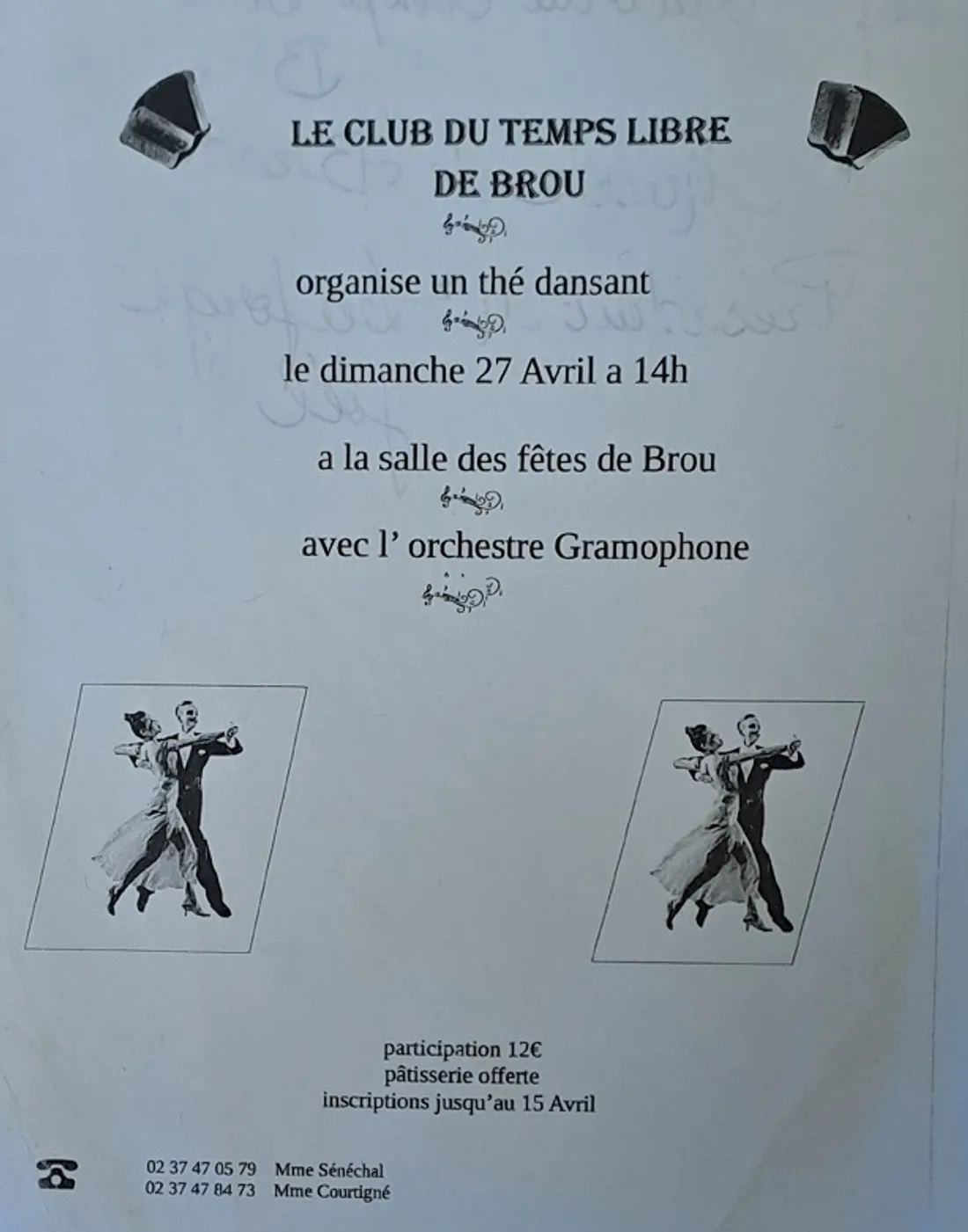 BROU - Thé dansant du club du Temps Libre