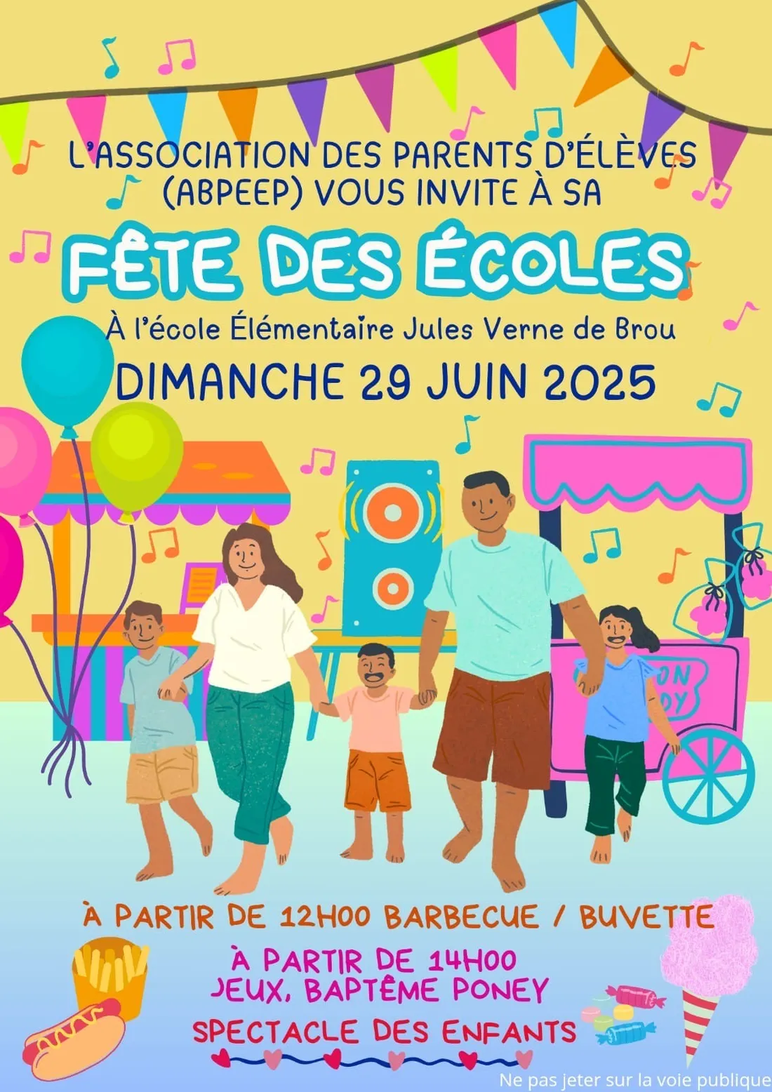 BROU - Fête des écoles