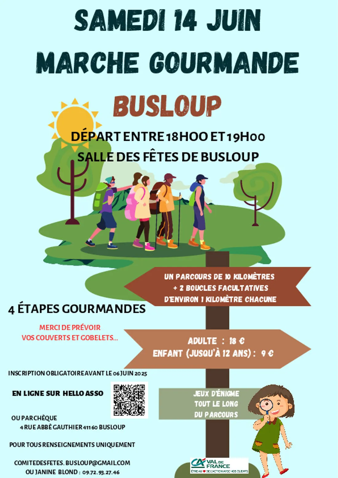 BUSLOUP (41) - Marche gourmande