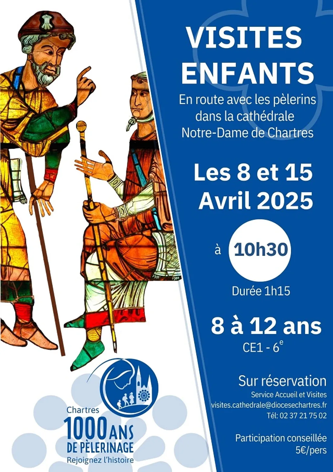 CHARTRES - Visite enfants de la cathédrale