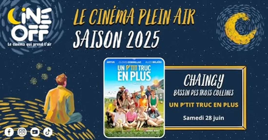 CHAINGY (45) - Ciné Plein Air : Un p'tit truc en plus