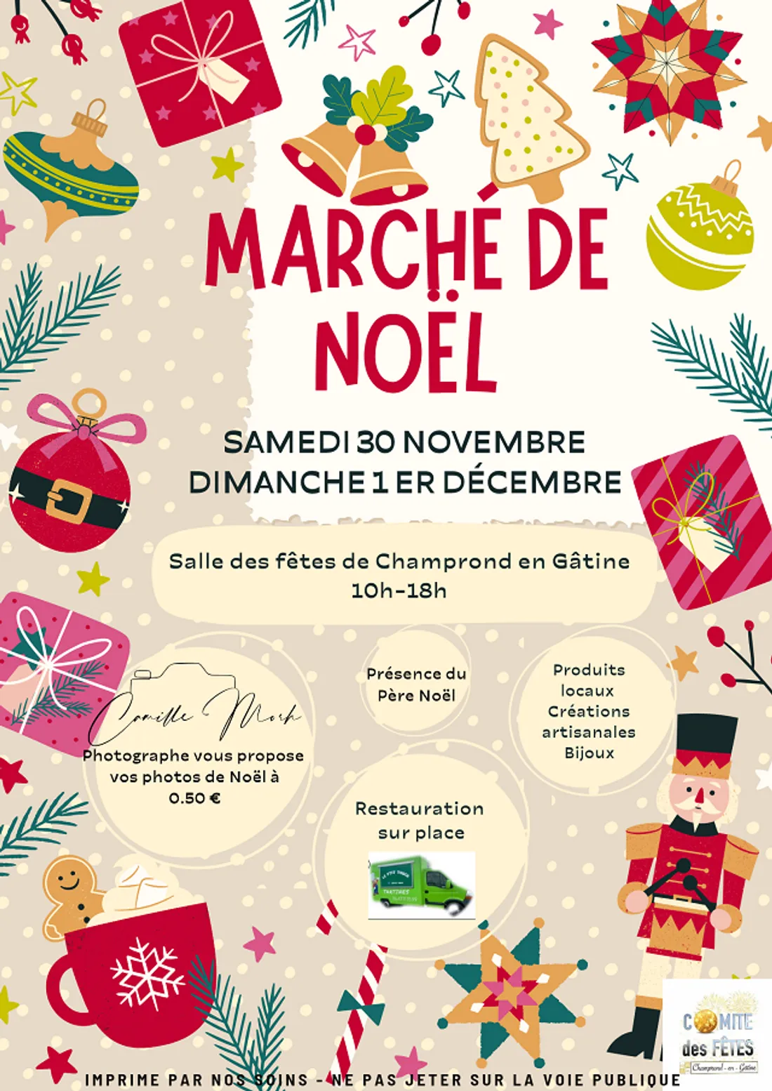 CHAMPROND-EN-GÂTINE - Marché de Noël