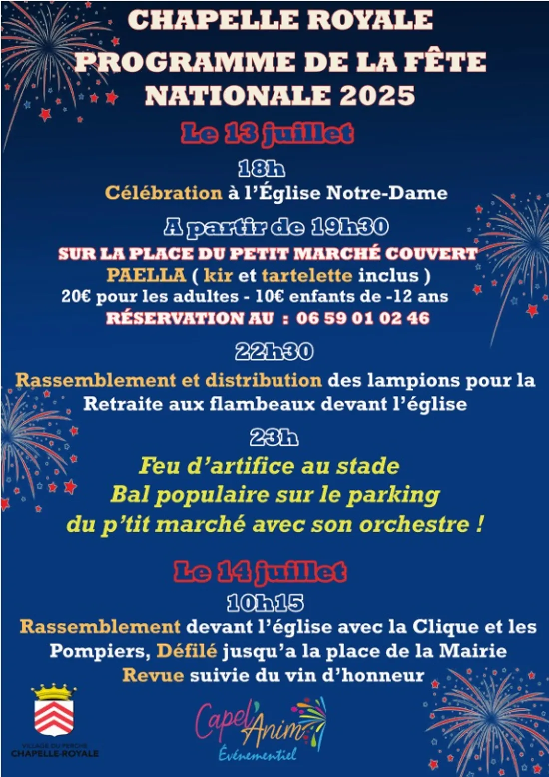 CHAPELLE-ROYALE - Fête Nationale
