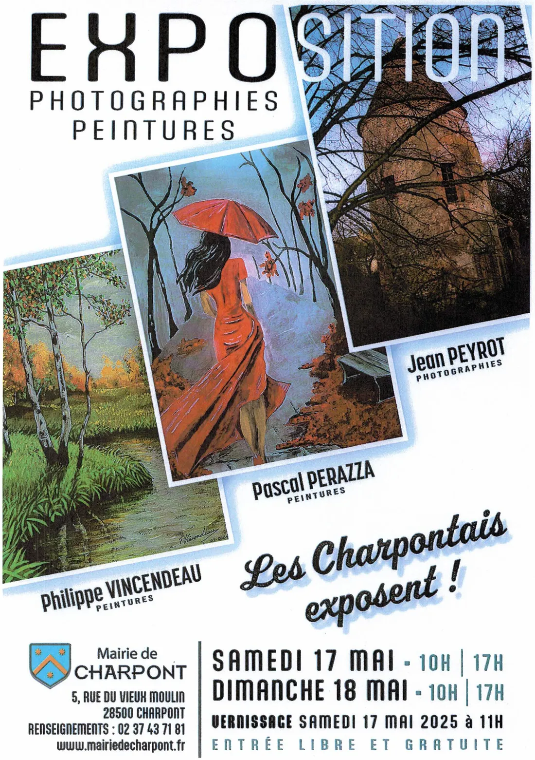 CHARPONT - Exposition : Les Charpontais exposent