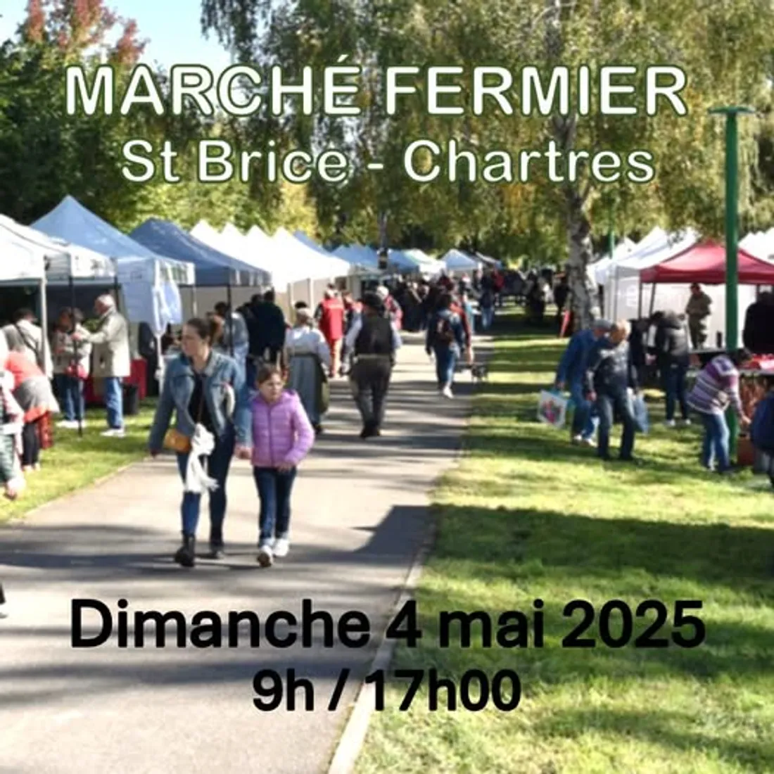 CHARTRES – Marché fermier et artisanal de Saint-Brice