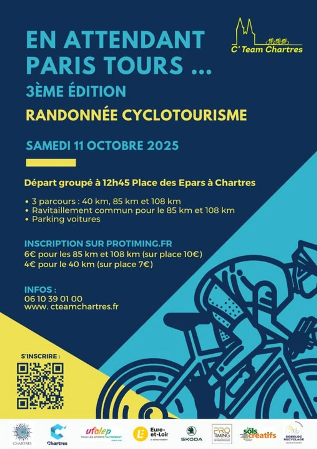 CHARTRES - Randonnée cycliste : En attendant Paris-Tours