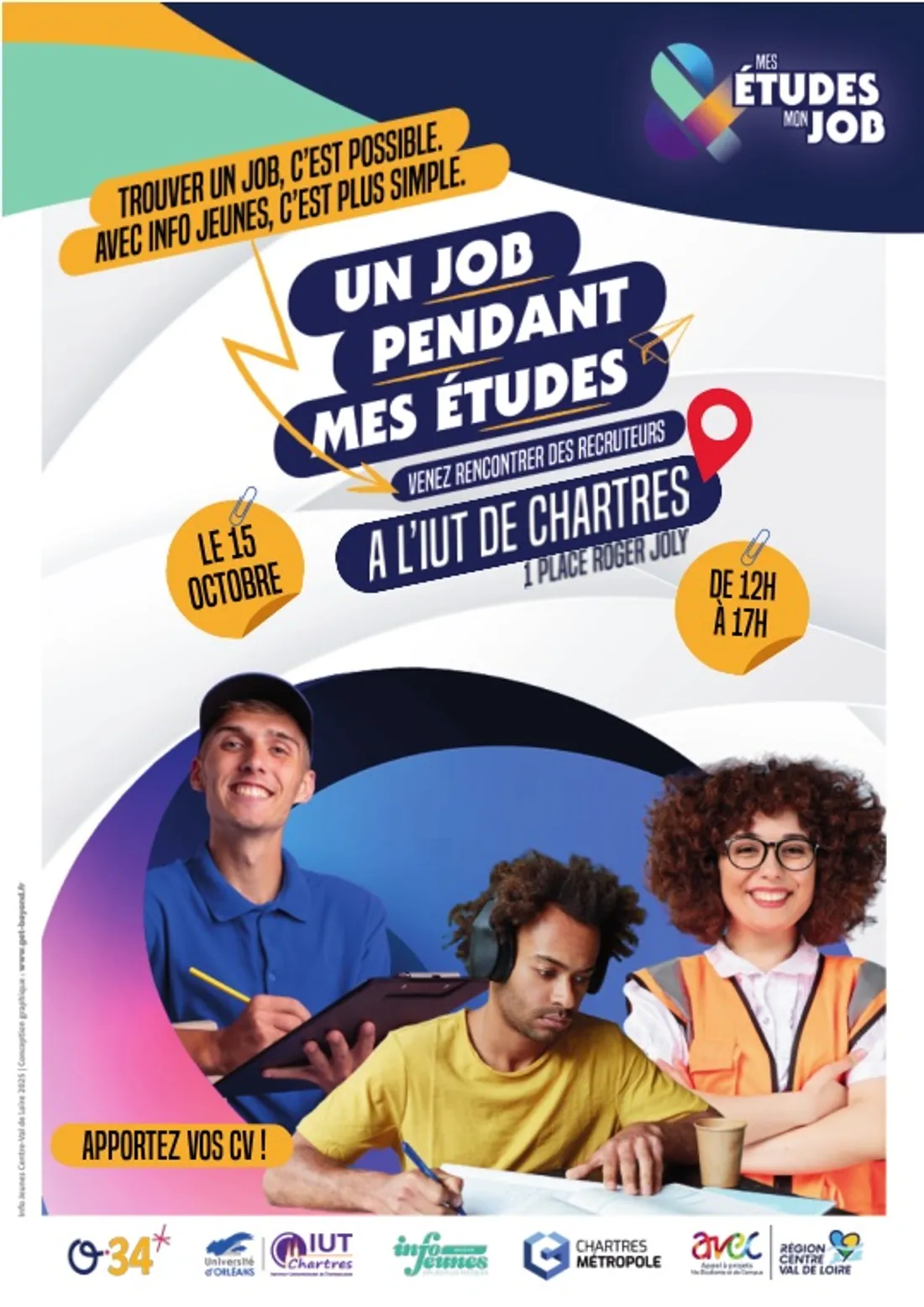 CHARTRES - Forum « Un Job pendant mes Études »
