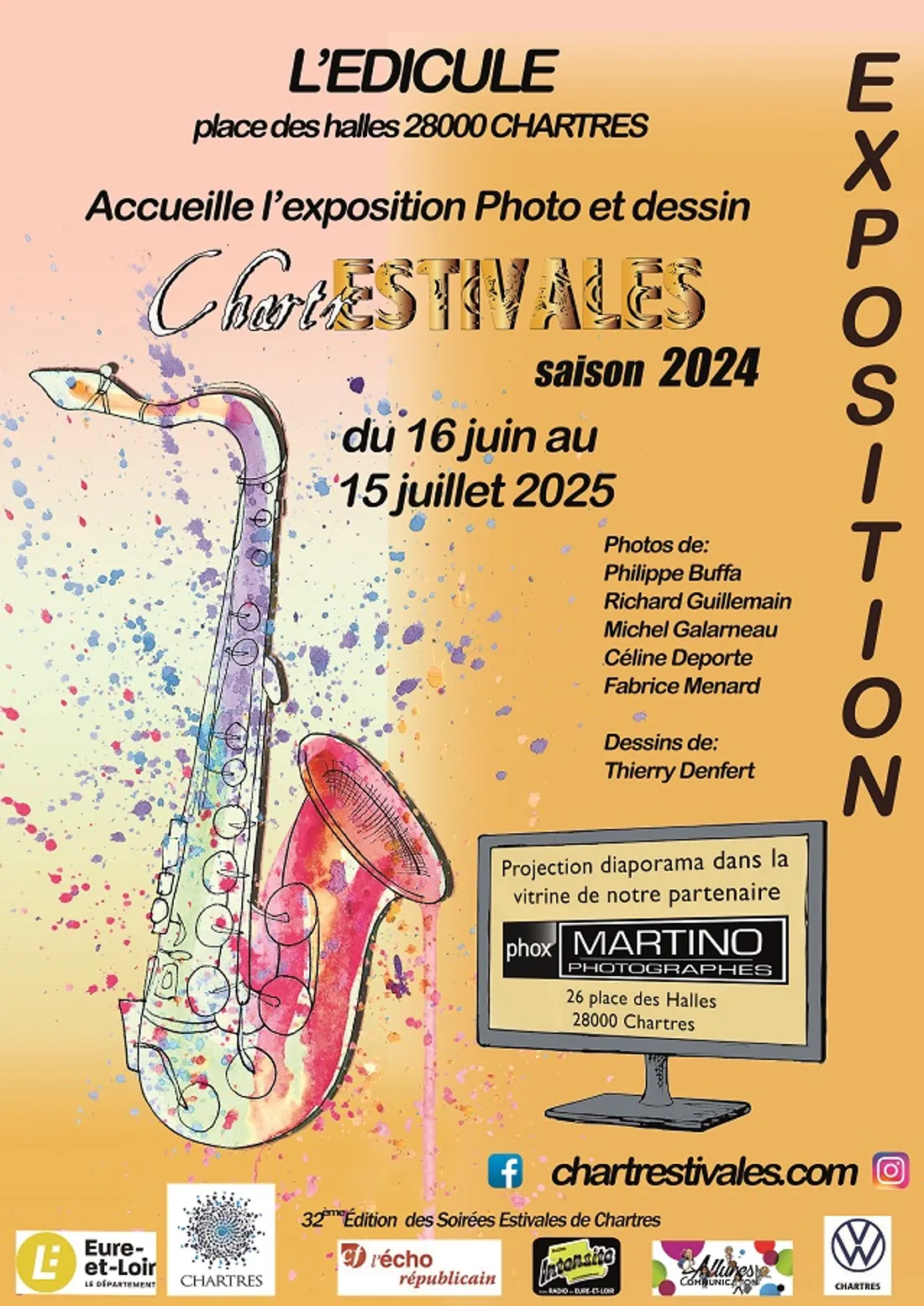 CHARTRES - Exposition à l'Edicule : Chartrestivales 2024