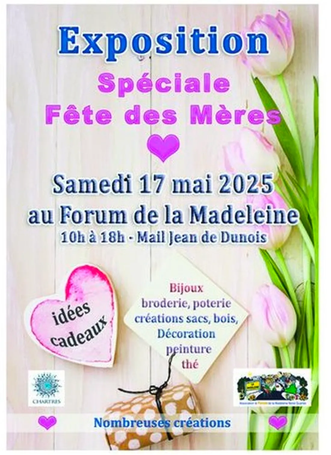 CHARTRES - Exposition artisanale spéciale fête des mères