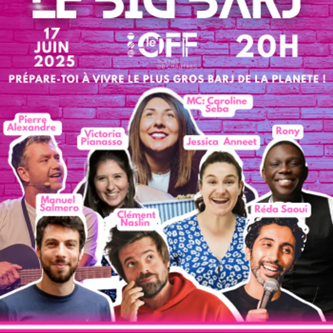 CHARTRES - Humour : LE BIG BARJ'