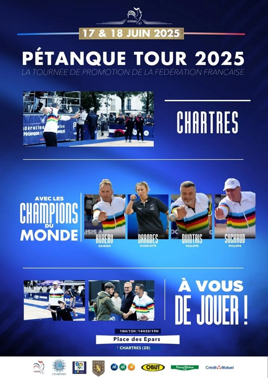 CHARTRES - Pétanque Tour 2025