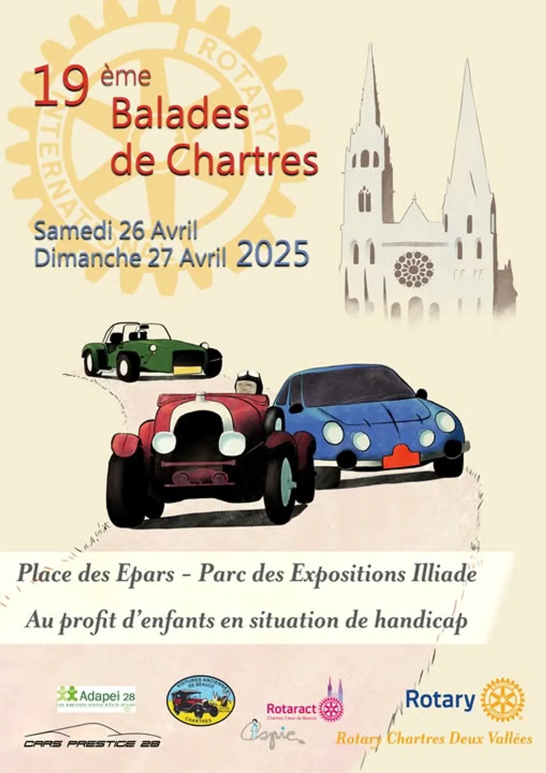 CHARTRES - Les balades de Chartres