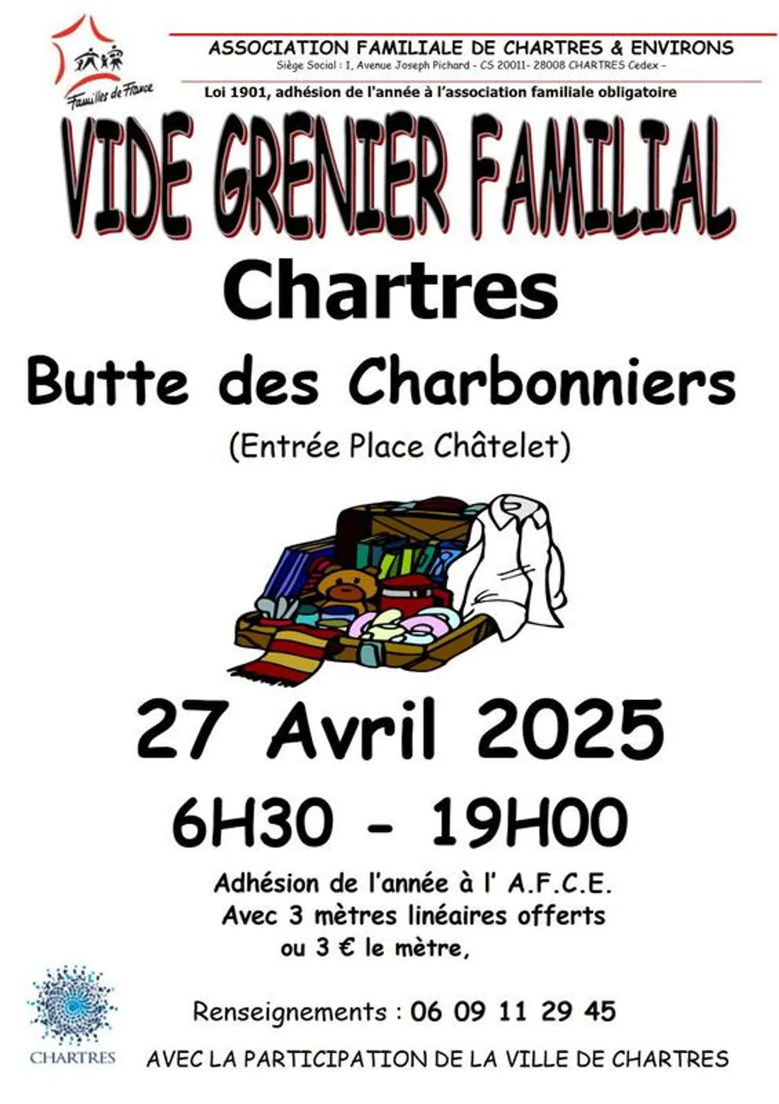 CHARTRES - Vide-greniers familial