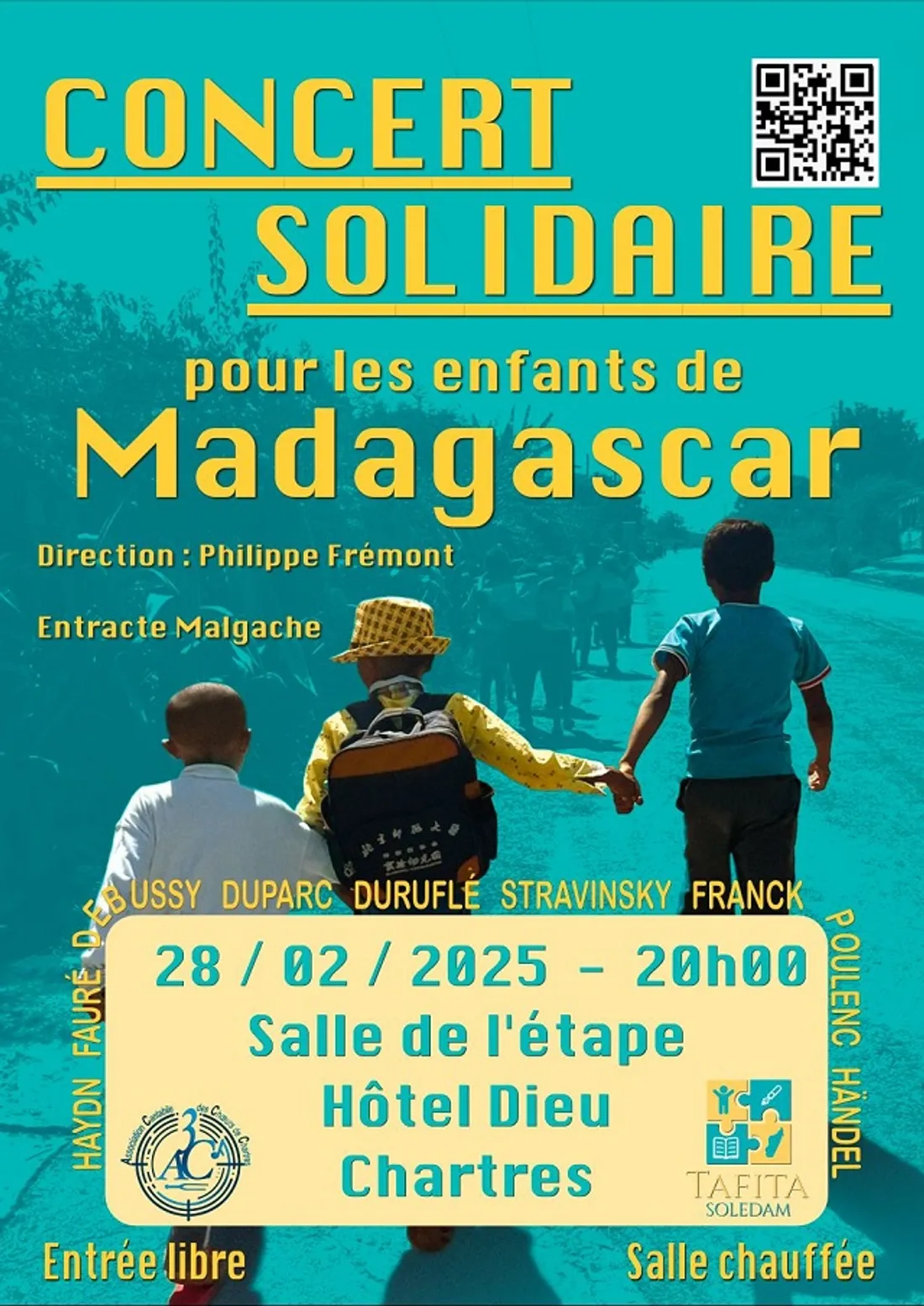 CHARTRES - Concert solidaire pour les enfants de Madagascar