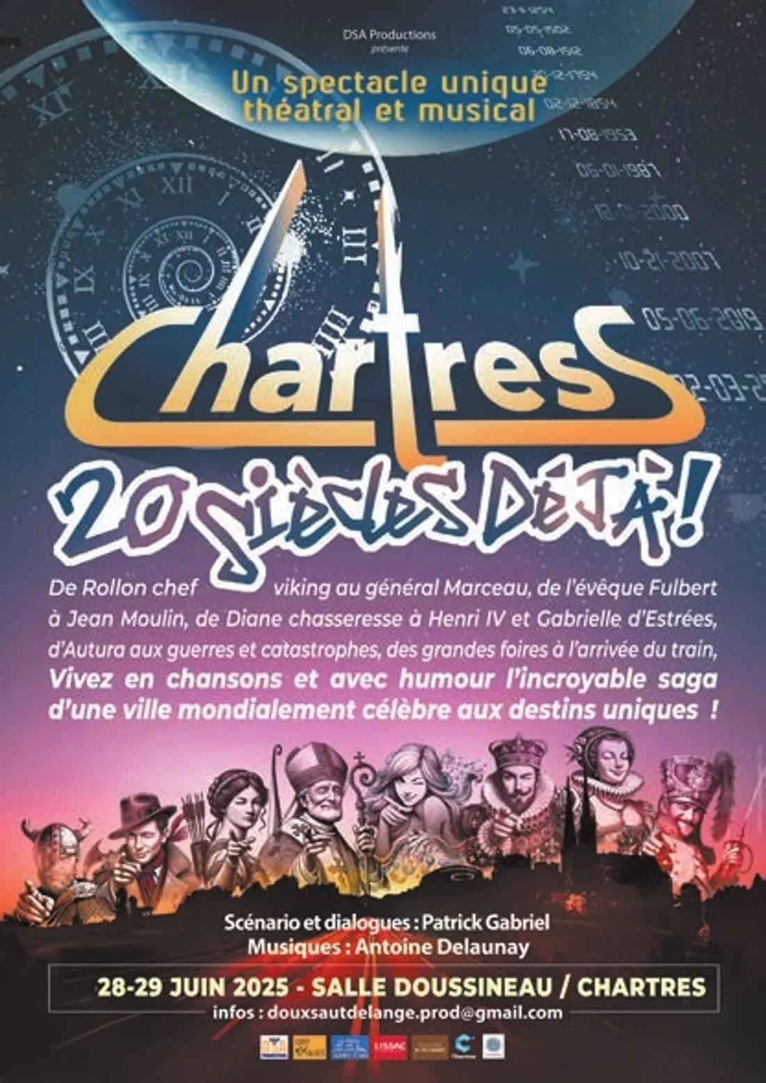CHARTRES - Spectacle : Chartres, vingt siècles déjà