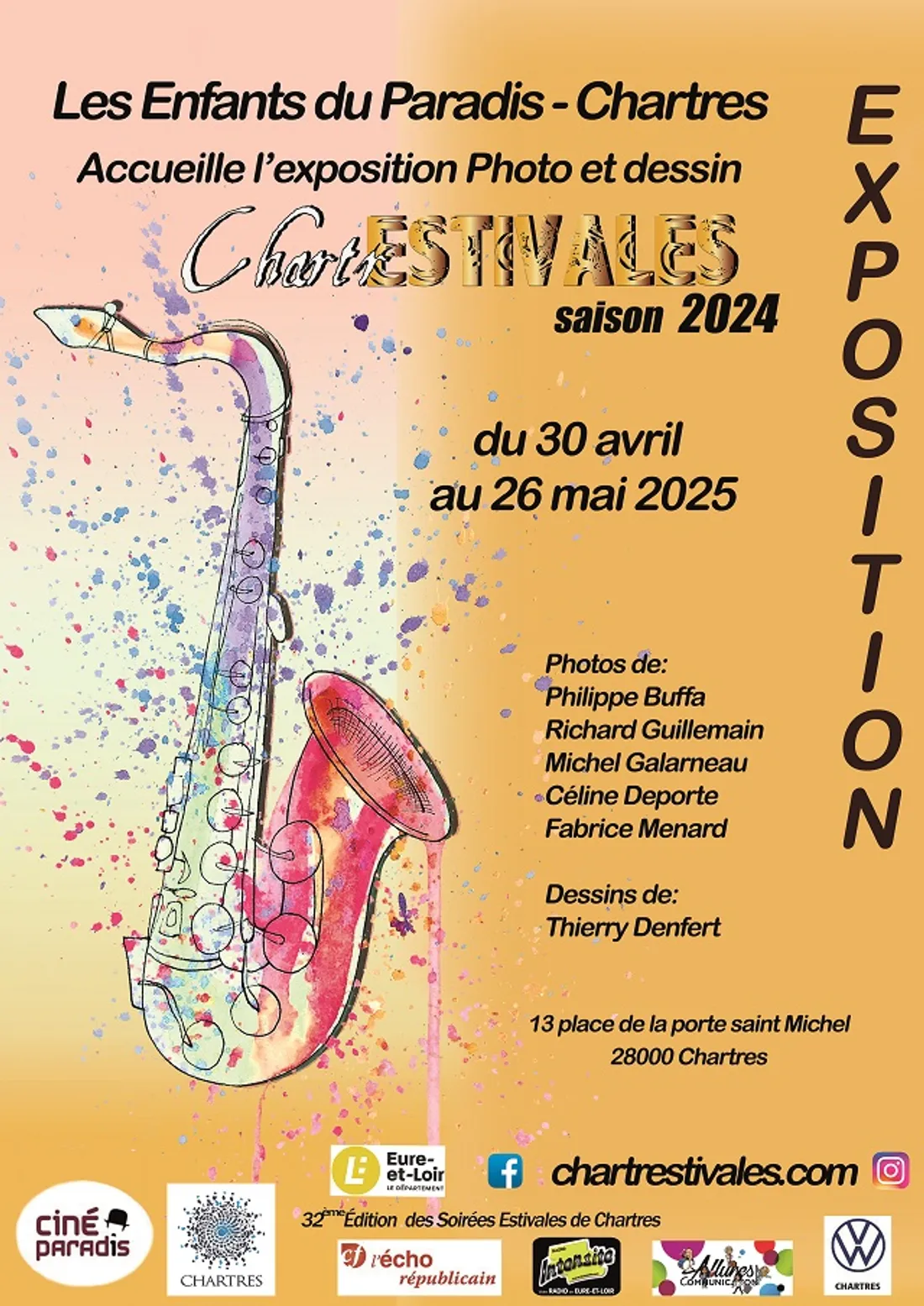 CHARTRES - Exposition photo et dessin Chartrestivales
