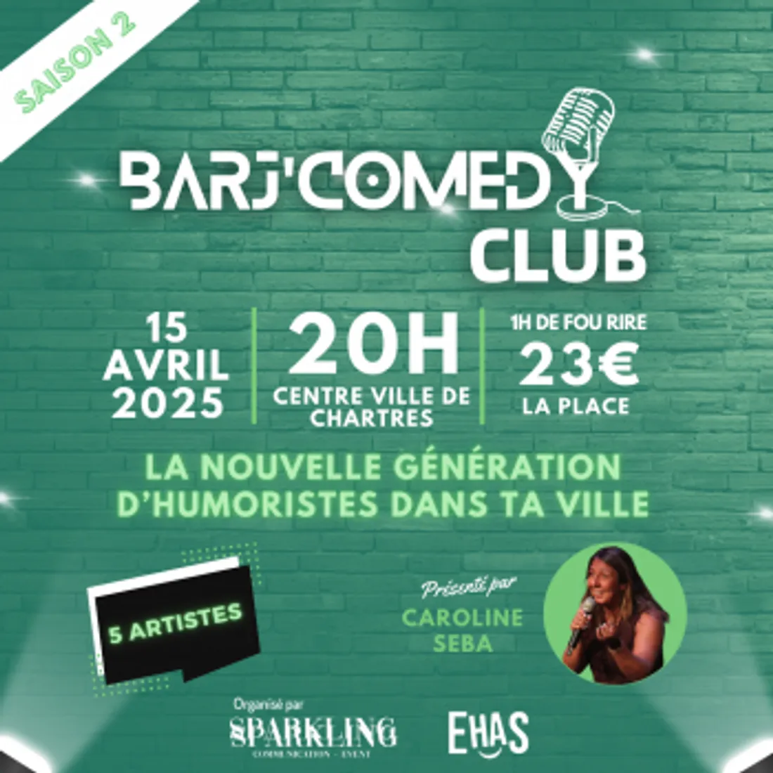 CHARTRES - Humour : Barj’Comedy Club