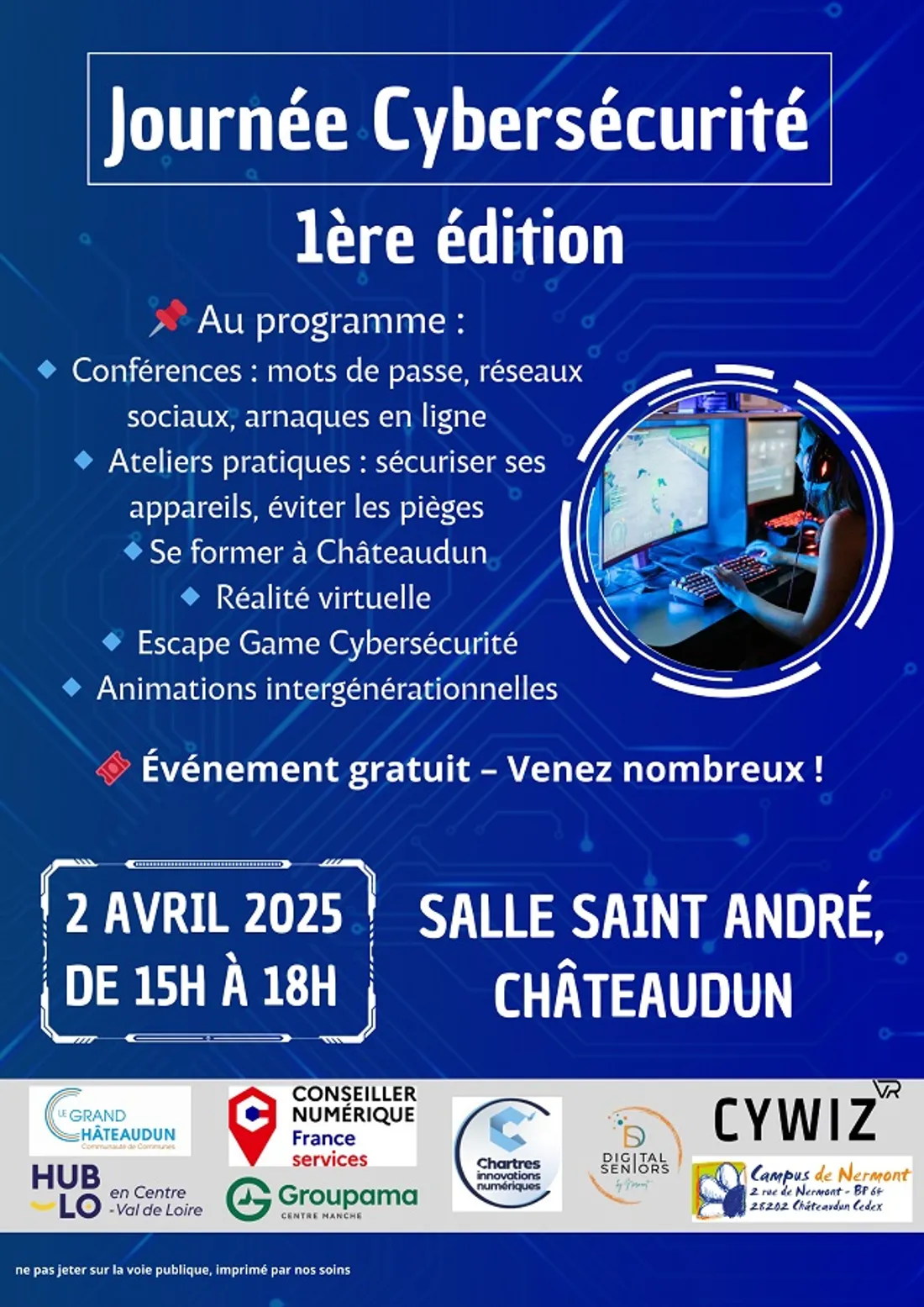 CHÂTEAUDUN - Journée Cybersécurité