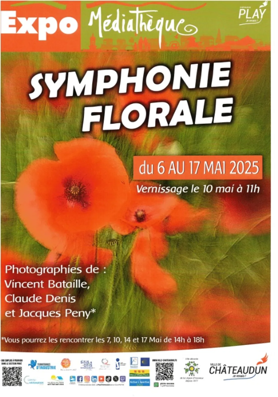 CHÂTEAUDUN - Exposition : Symphonie florale