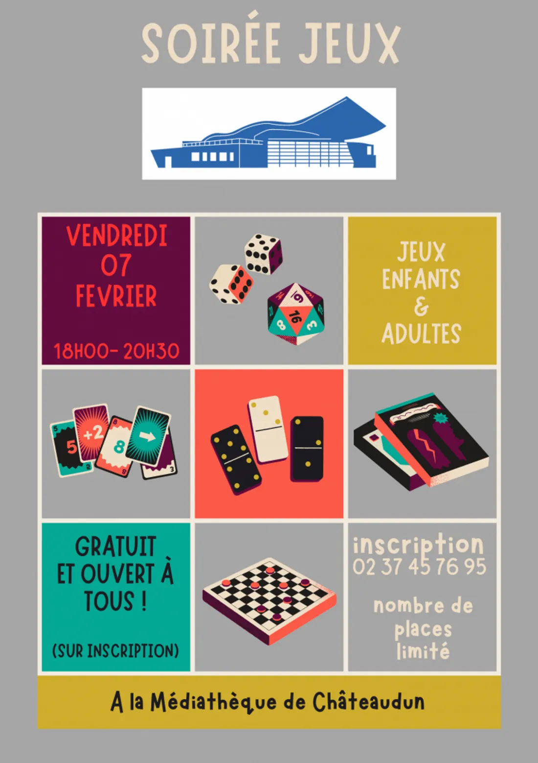 CHÂTEAUDUN - Soirée jeux