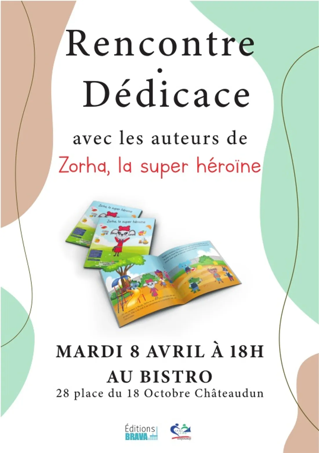 CHÂTEAUDUN - Rencontre dédicace avec les auteurs de Zorha, la super héroïne