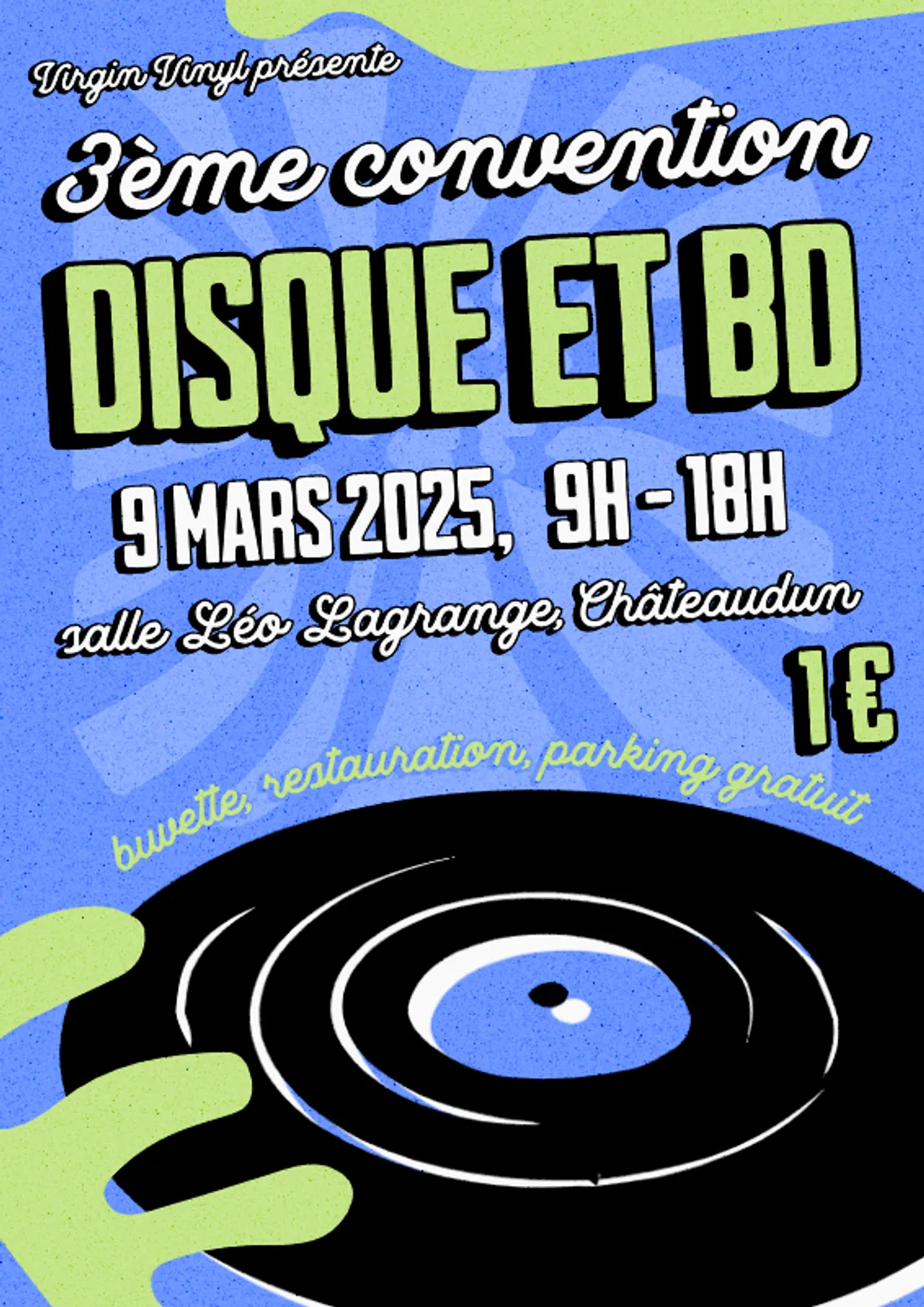 CHÂTEAUDUN - 3e convention Disque et BD