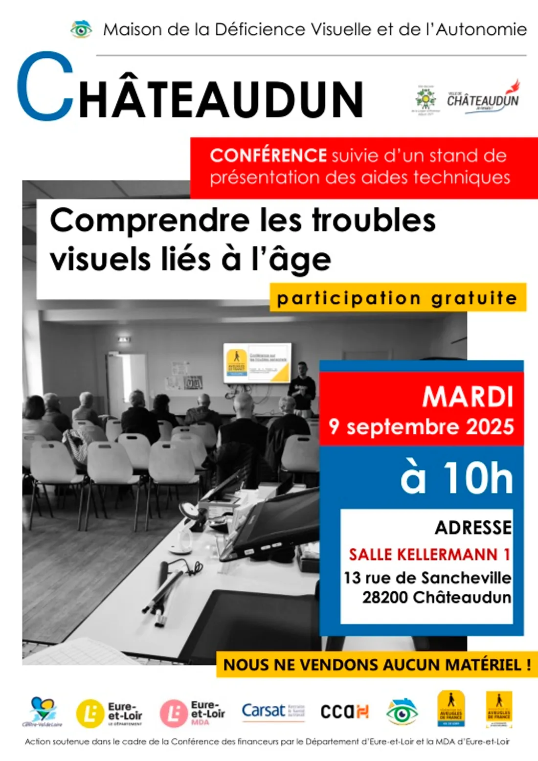 CHÂTEAUDUN - Comprendre les troubles visuels liés à l’âge