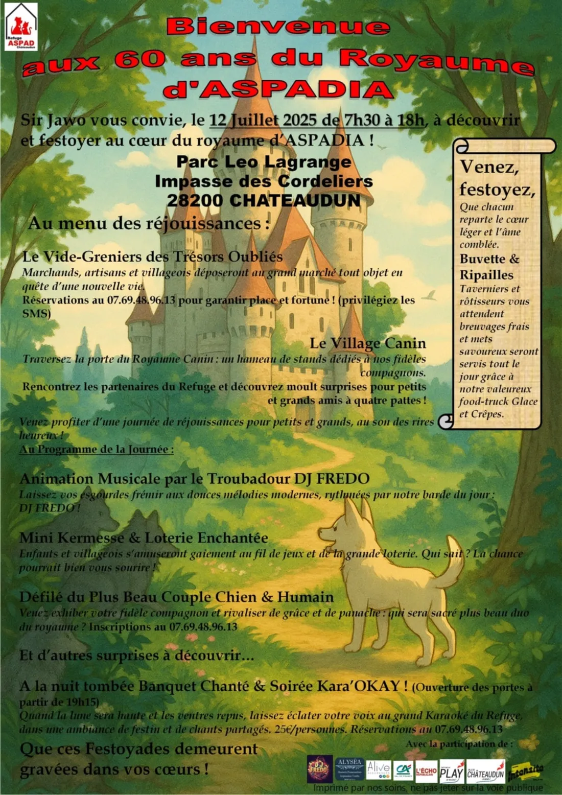 CHÂTEAUDUN - Bienvenue aux 60 ans du Royaume d'Aspadia