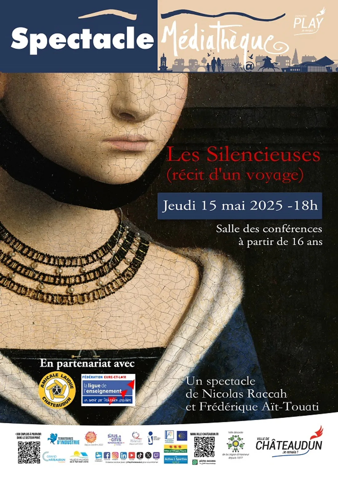 CHÂTEAUDUN - Spectacle : Les Silencieuses