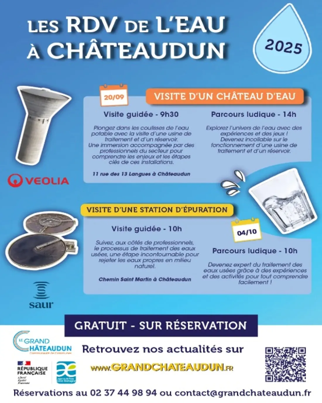CHÂTEAUDUN - Visites autour de l’eau 