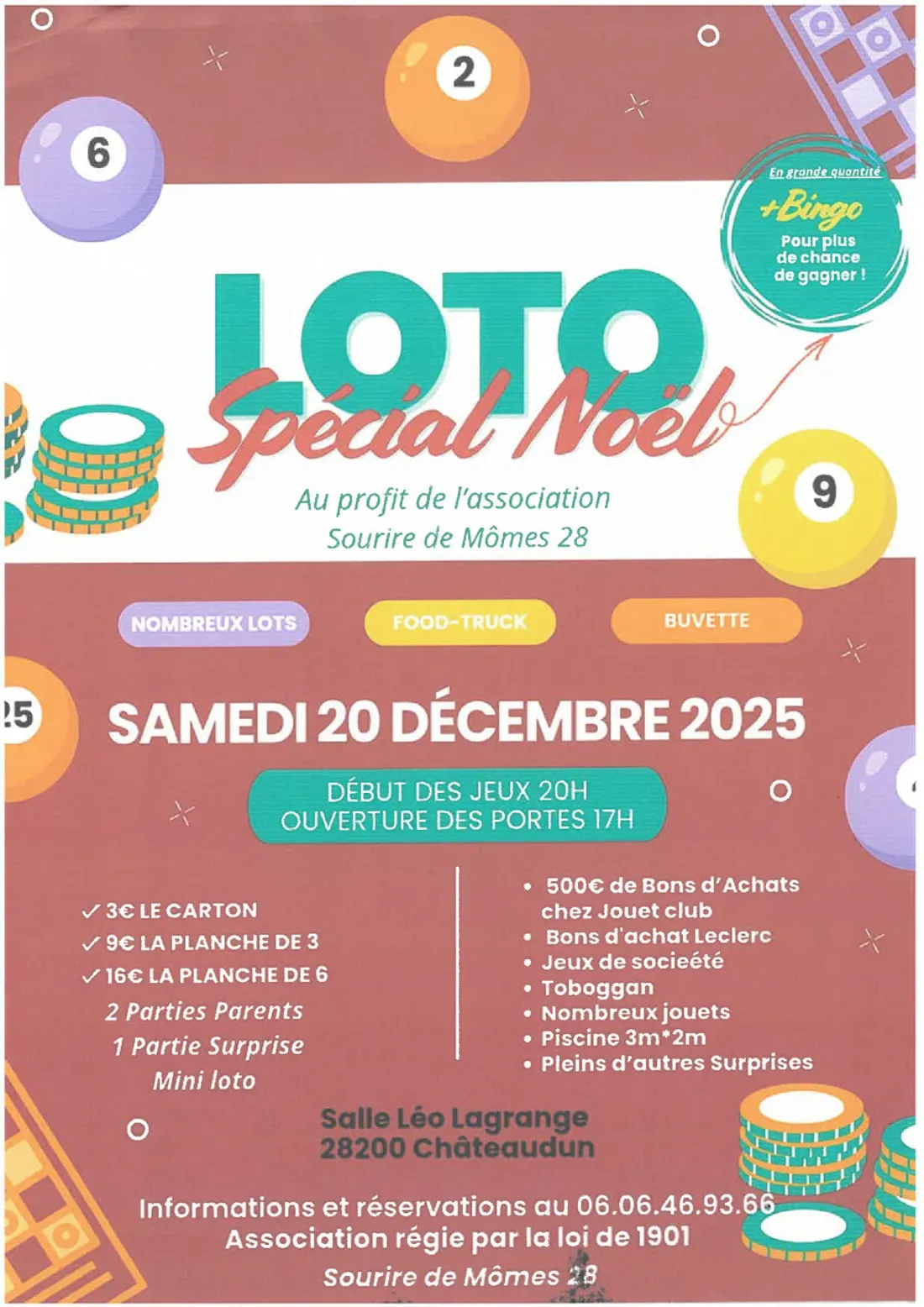 CHÂTEAUDUN - Loto de Sourire de Mômes 28