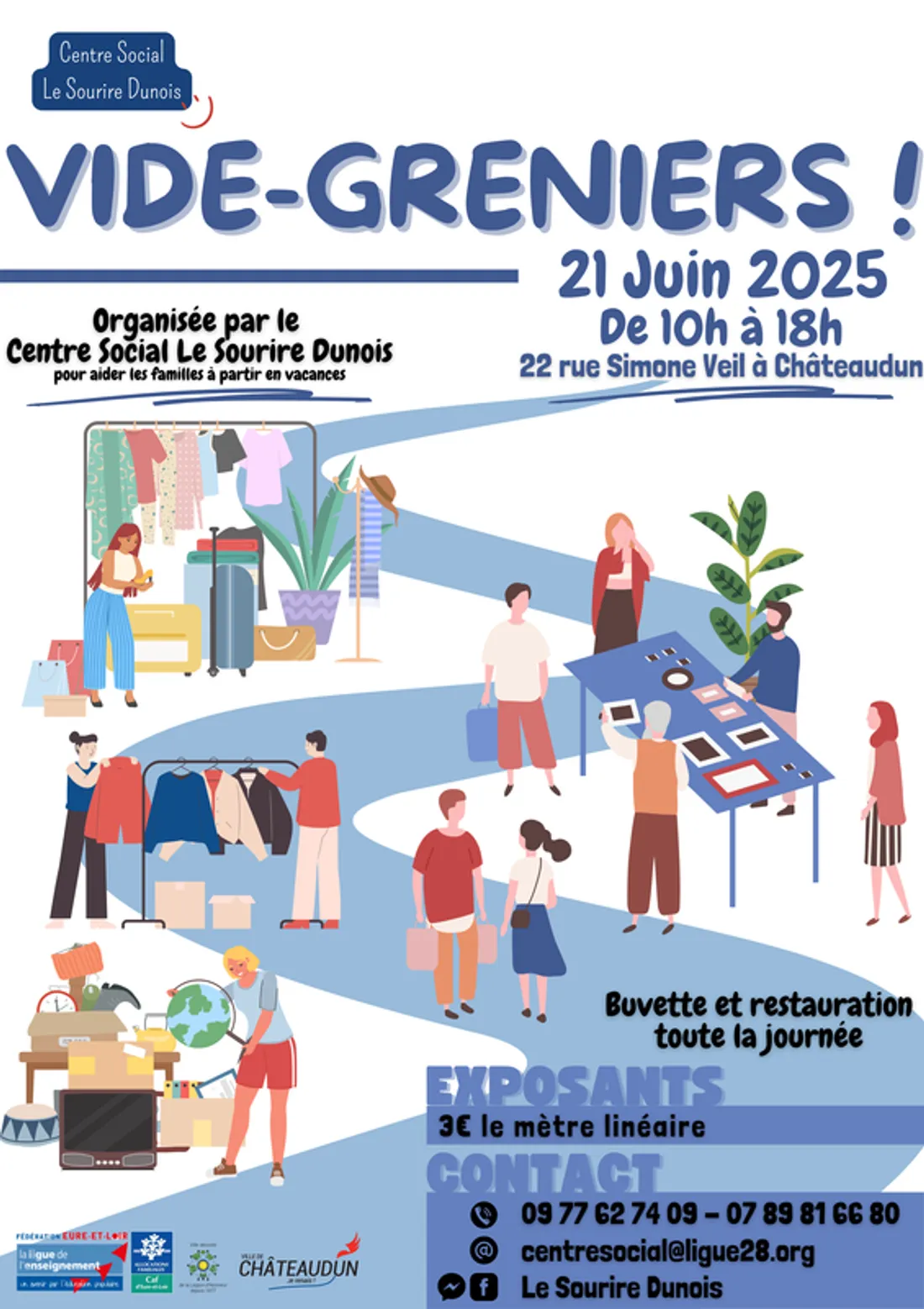 CHÂTEAUDUN - Vide-greniers du Sourire Dunois