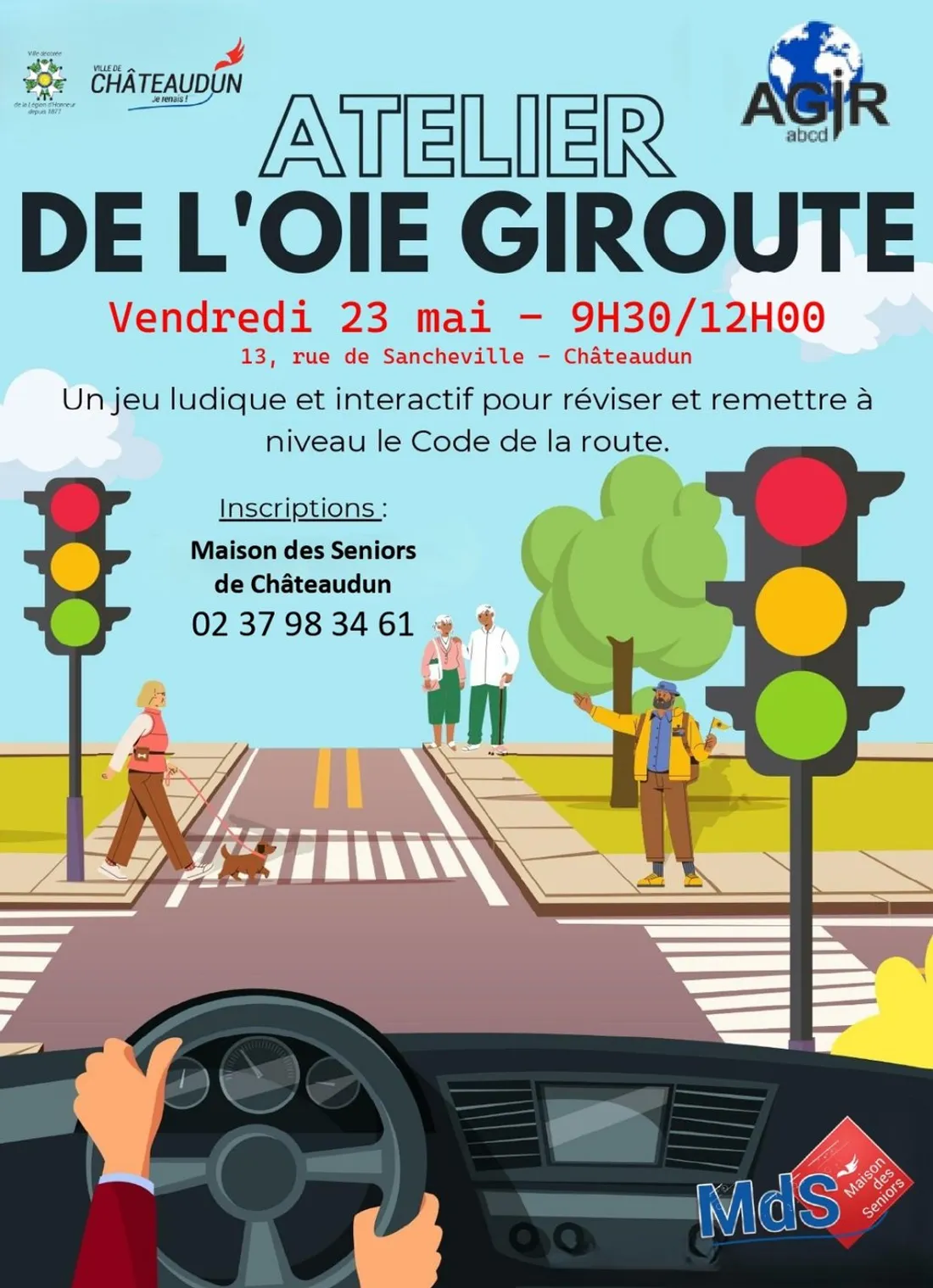 CHÂTEAUDUN - Atelier de l'oie giroute