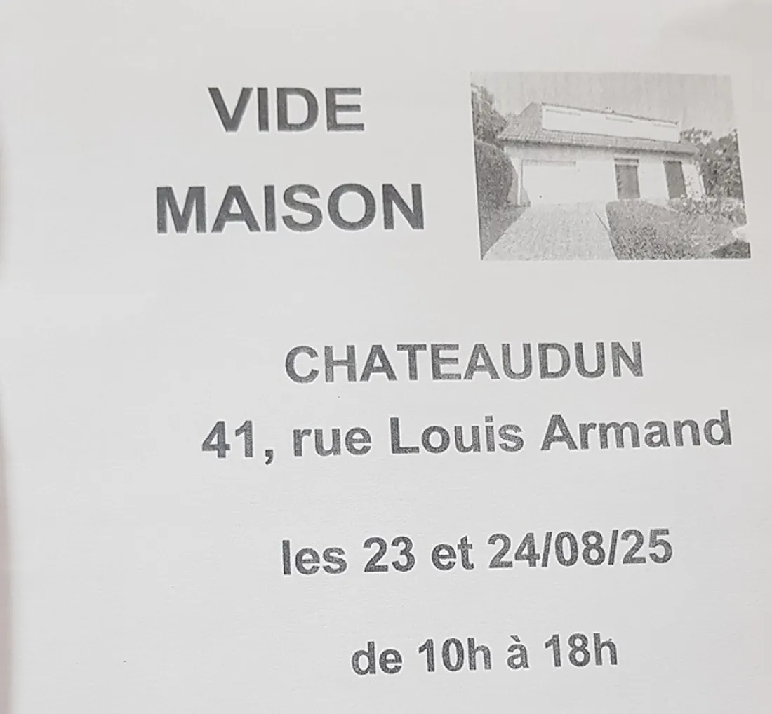 CHÂTEAUDUN - Vide maison