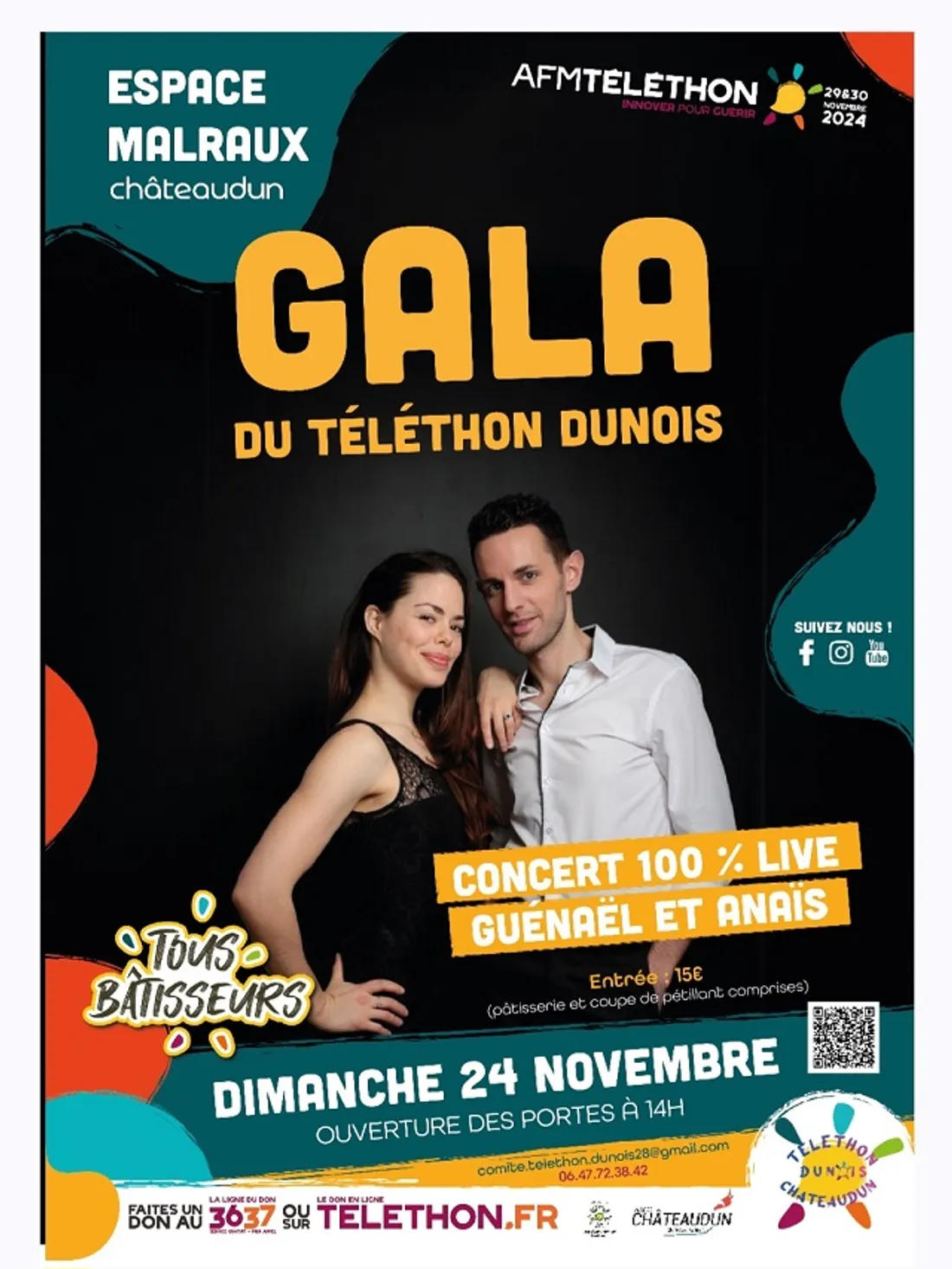 CHÂTEAUDUN - Gala du Téléthon Dunois