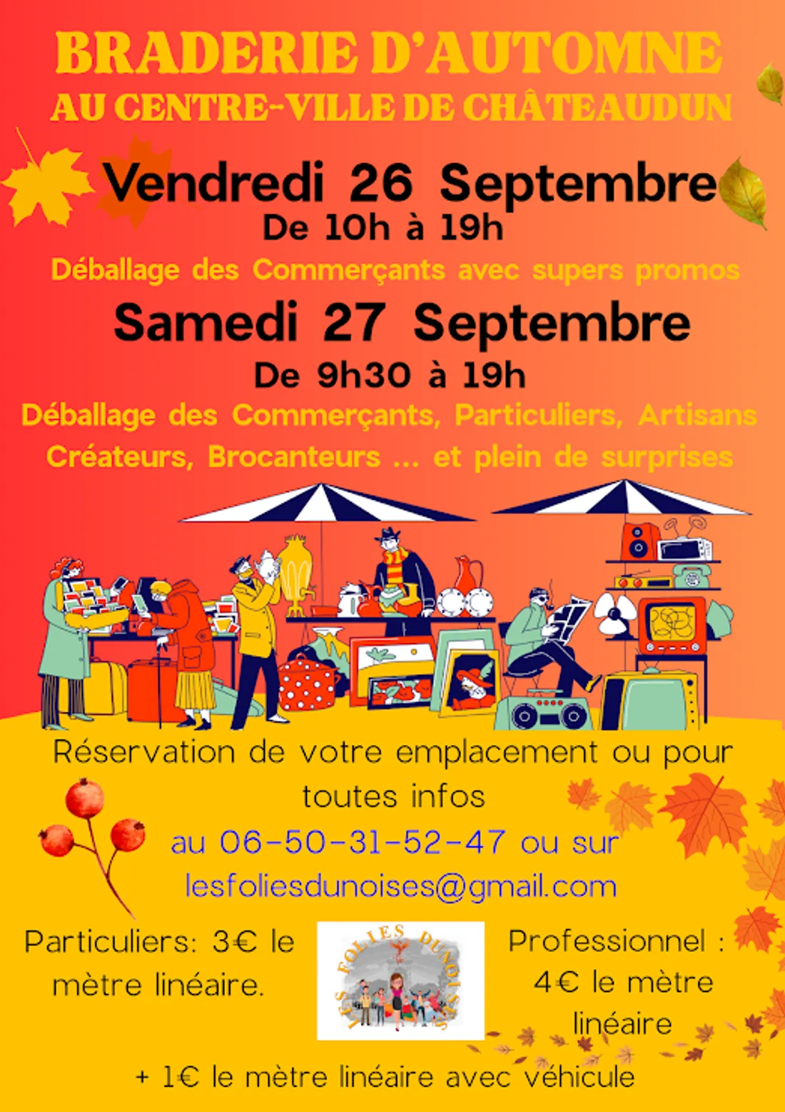 CHÂTEAUDUN - Braderie d'automne