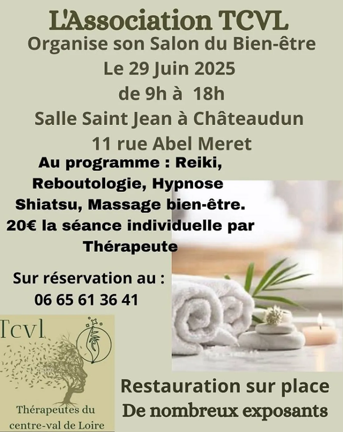 CHÂTEAUDUN - Salon Bien-être de l'association TCVL