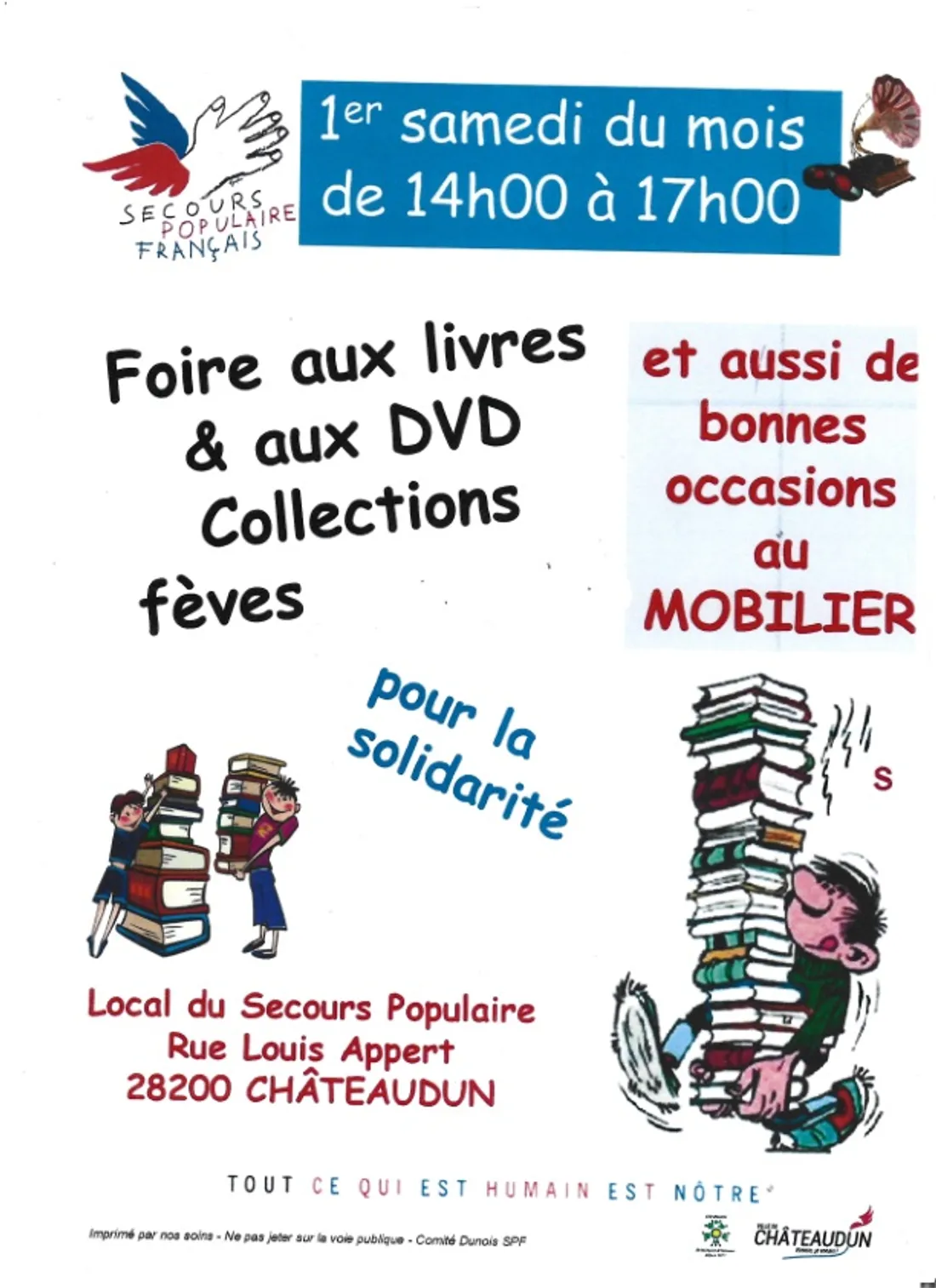 CHÂTEAUDUN - Foire aux livres & aux DVD, Collections